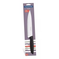 Faca Chef Lâmina Em Aço Inox 8 Plenus Preto Tramontina